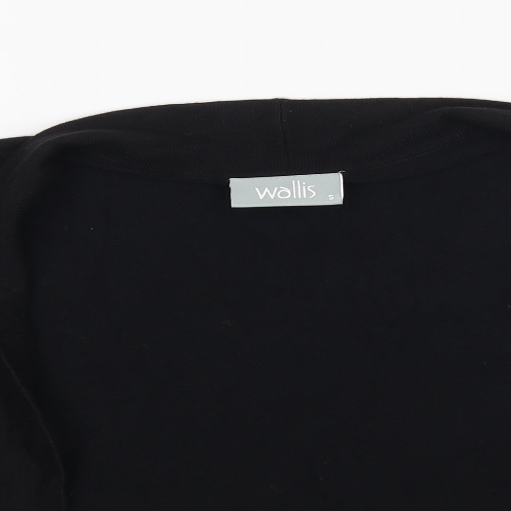 Wallis Womens Black   Cardigan Jumper Size 8