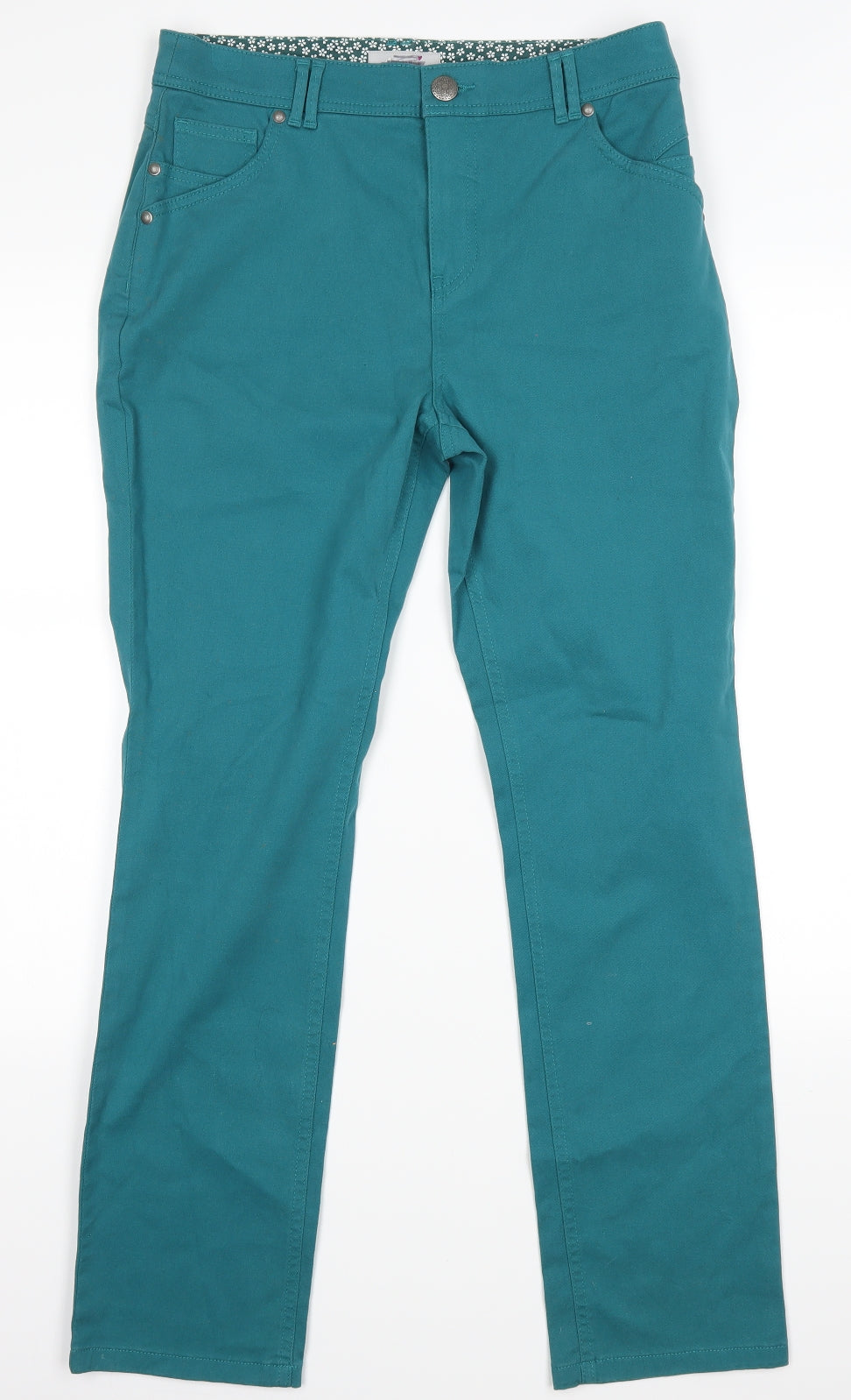 Per Una Womens Blue   Straight Jeans Size 12 L29 in