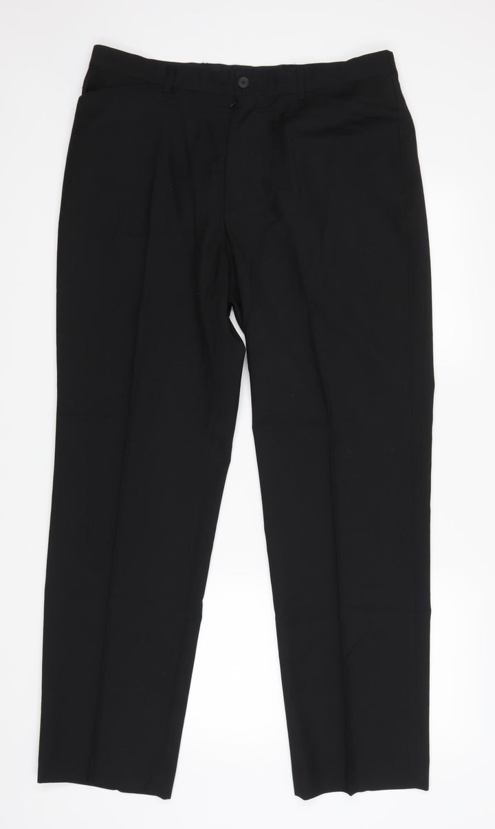 Wilson Womens Black Trousers Size 34 in L29 in