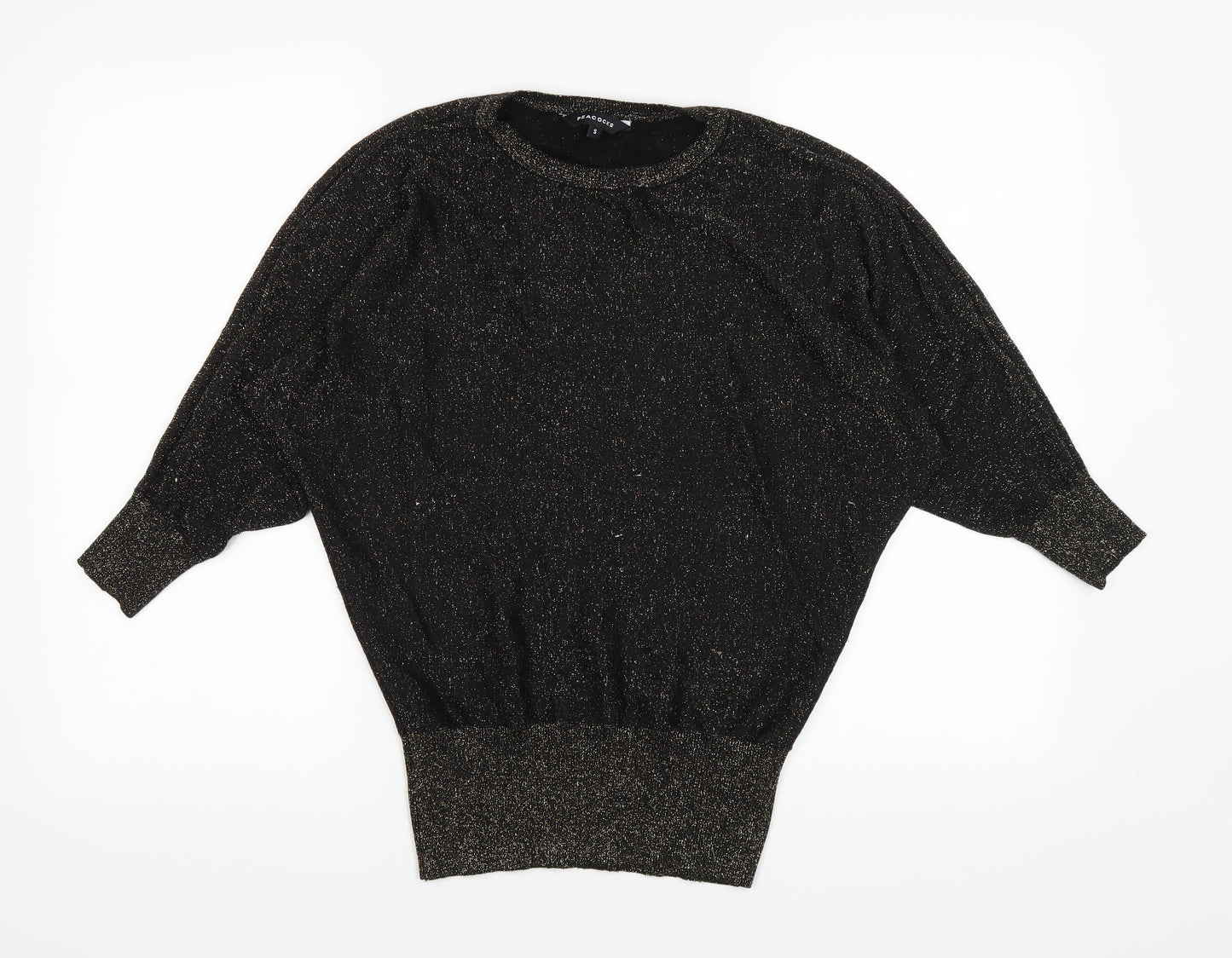 Peacocks Womens Black   Pullover Jumper Size S