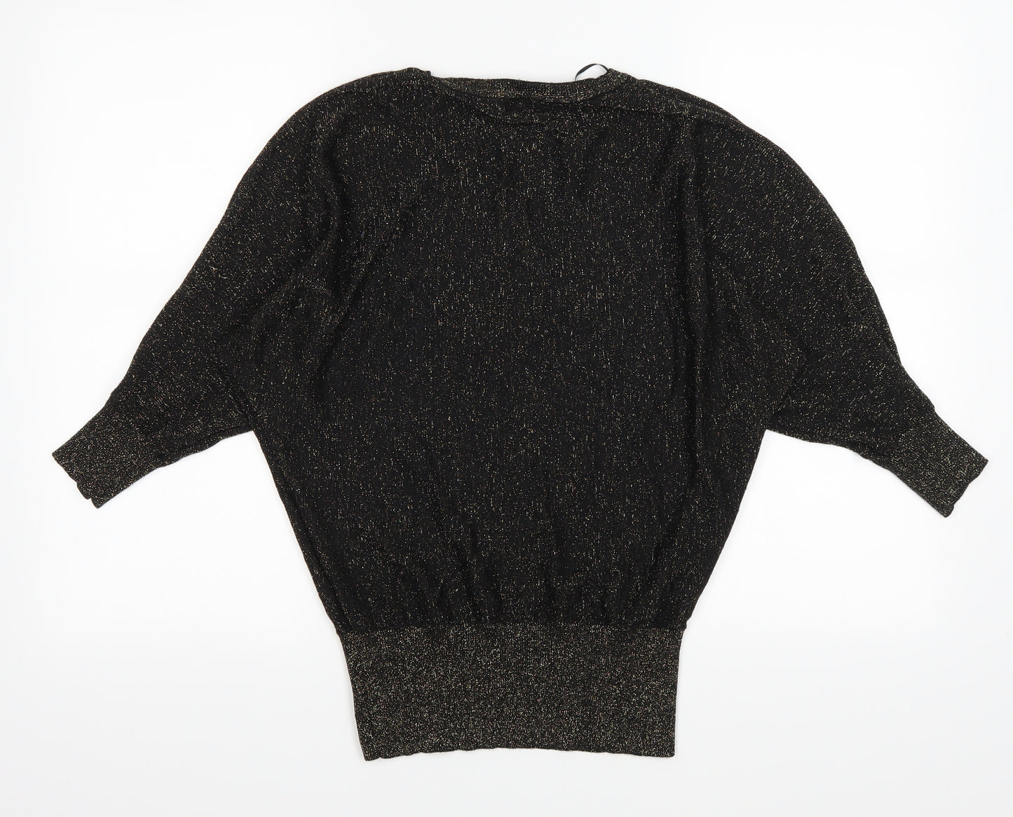 Peacocks Womens Black   Pullover Jumper Size S
