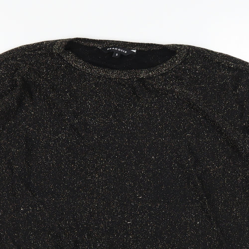 Peacocks Womens Black   Pullover Jumper Size S