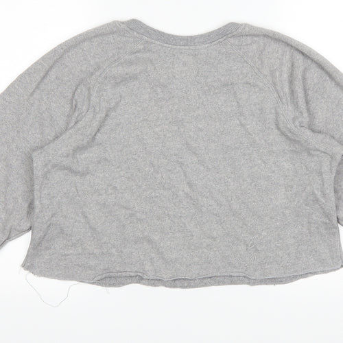 Pull & Bear Womens Grey   Pullover Jumper Size XS