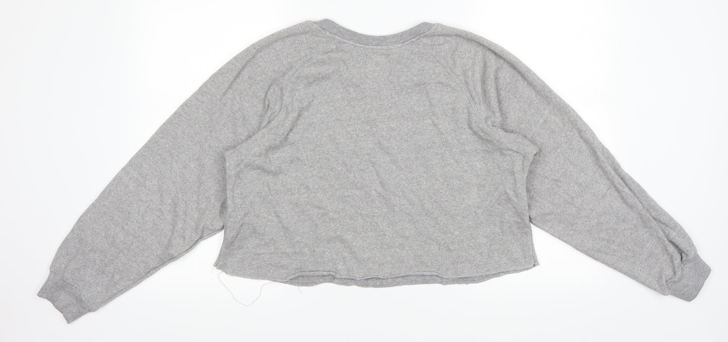 Pull & Bear Womens Grey   Pullover Jumper Size XS