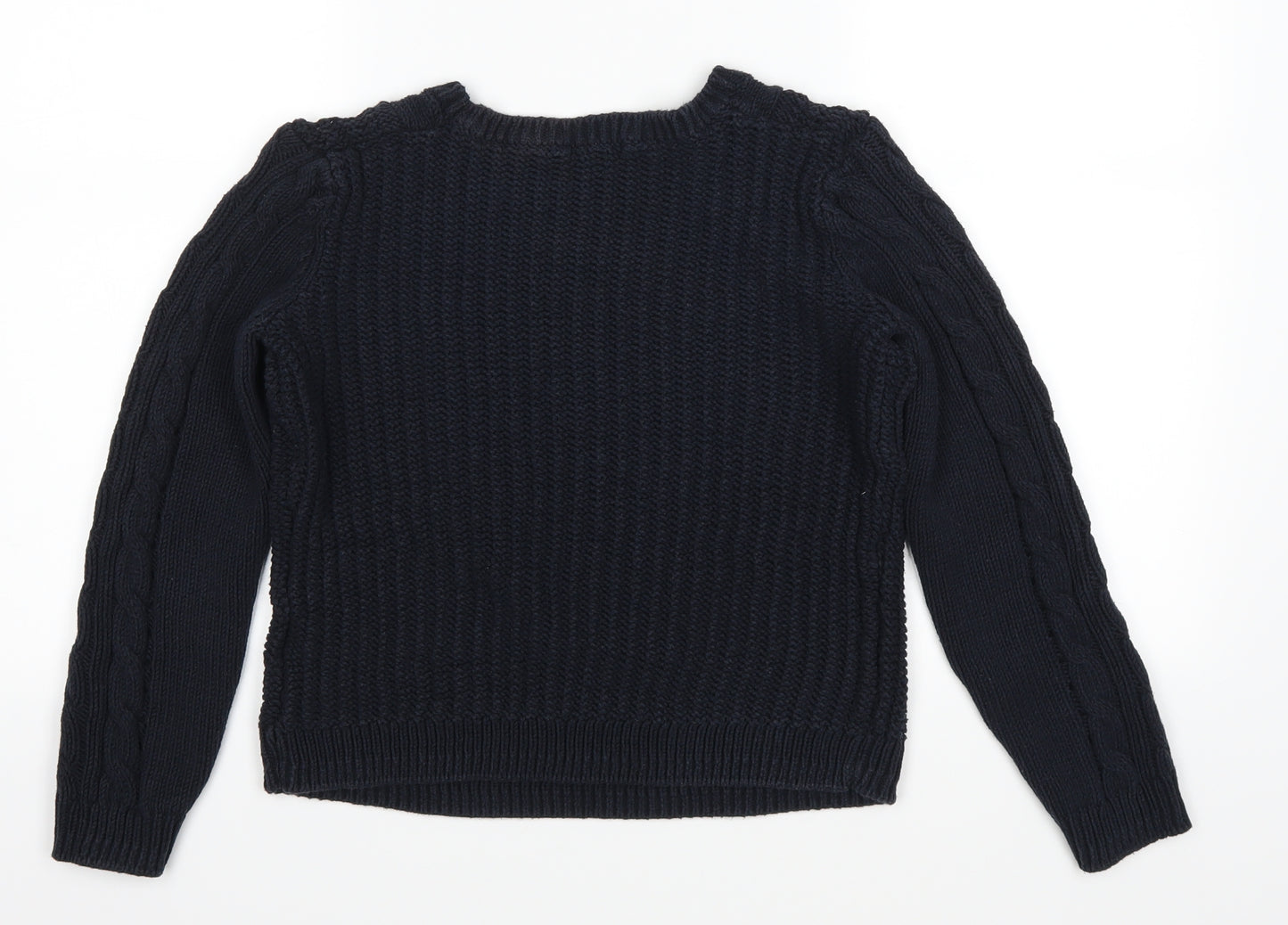 H&M Womens Blue   Pullover Jumper Size M