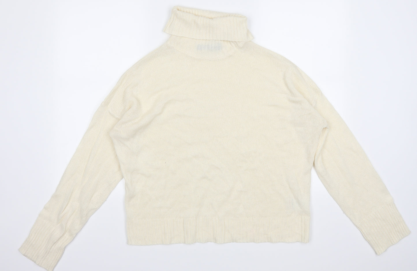 Brave Soul Womens Ivory   Pullover Jumper Size L