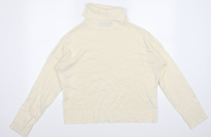 Brave Soul Womens Ivory   Pullover Jumper Size L