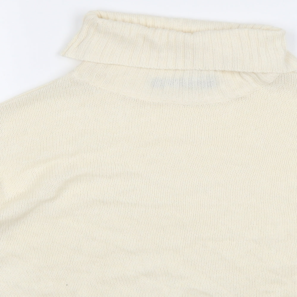Brave Soul Womens Ivory   Pullover Jumper Size L
