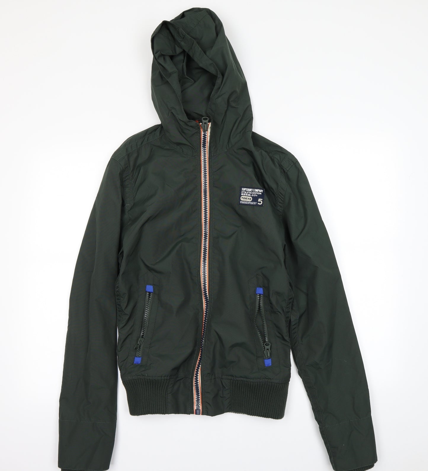 Superdry Mens Green   Rain Coat Coat Size S