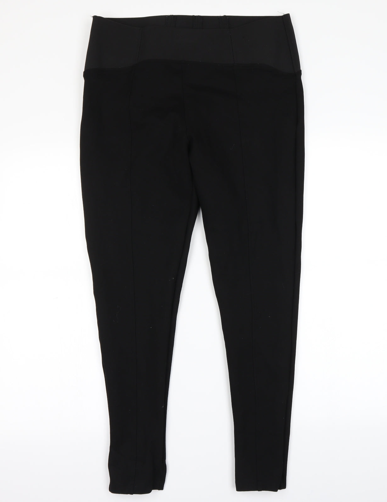 M&S Womens Black   Jegging Trousers Size 16 L28 in