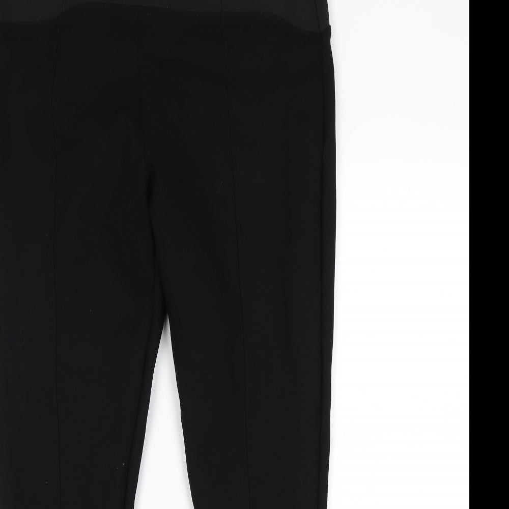 M&S Womens Black   Jegging Trousers Size 16 L28 in
