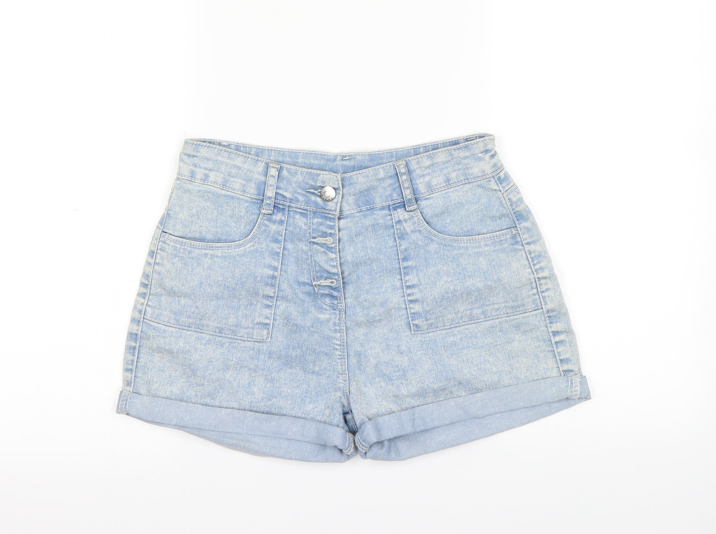 Candy Couture Girls Blue   Cut-Off Shorts Size 14 Years
