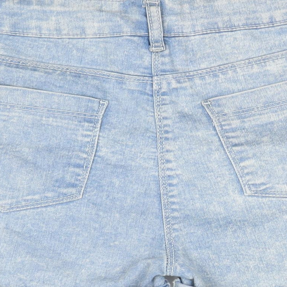 Candy Couture Girls Blue   Cut-Off Shorts Size 14 Years