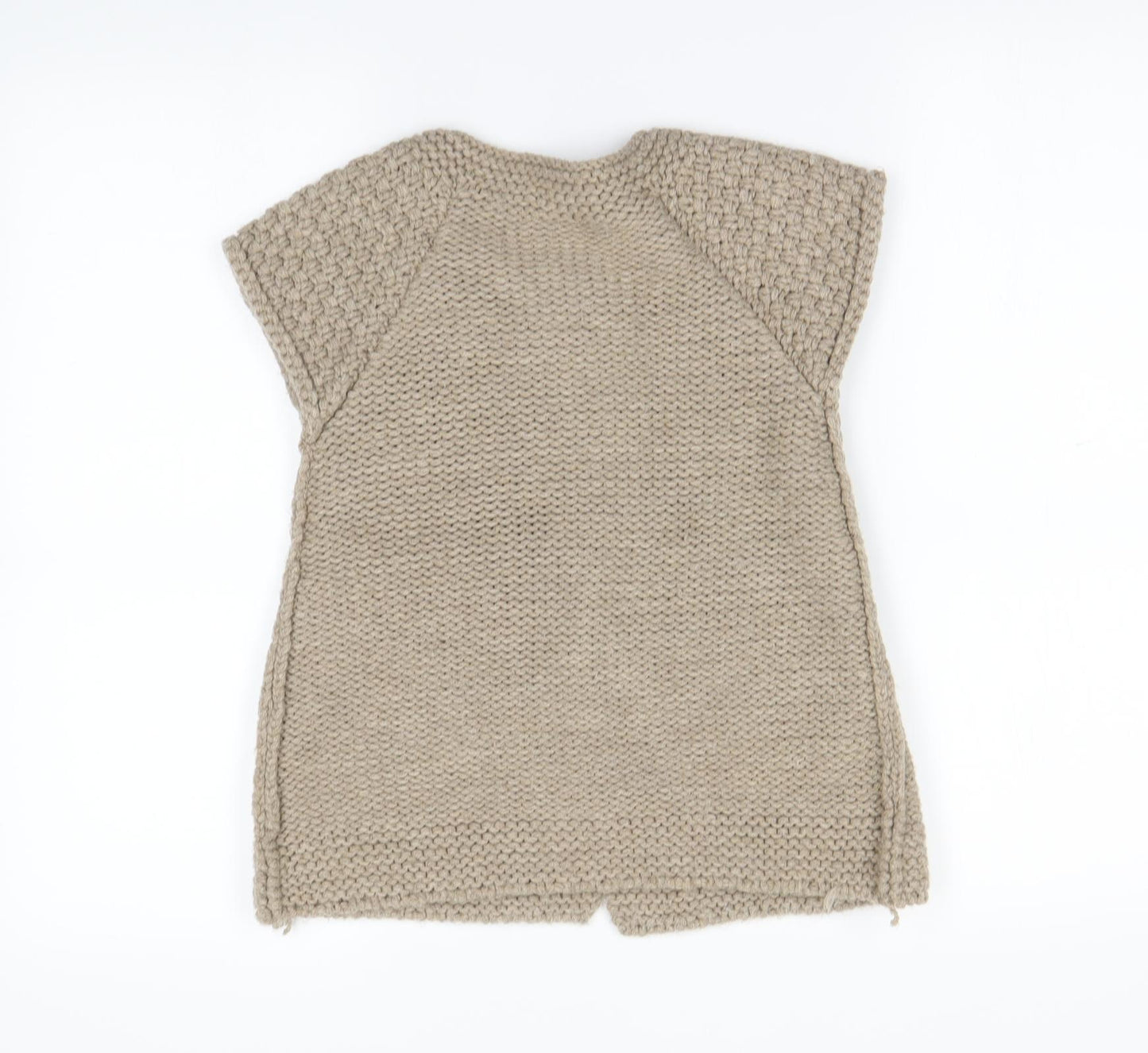 NEXT Girls Beige   Cardigan Jumper Size 7 Years