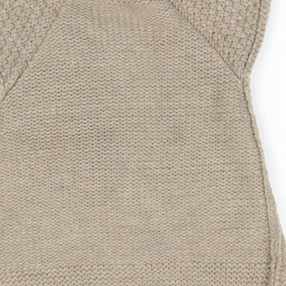 NEXT Girls Beige   Cardigan Jumper Size 7 Years