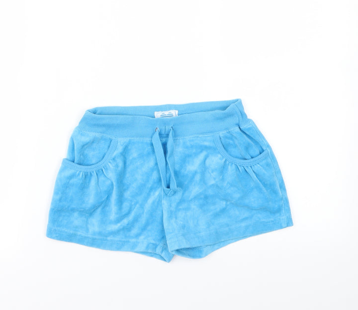 YD Girls Blue   Cut-Off Shorts Size 10 Years