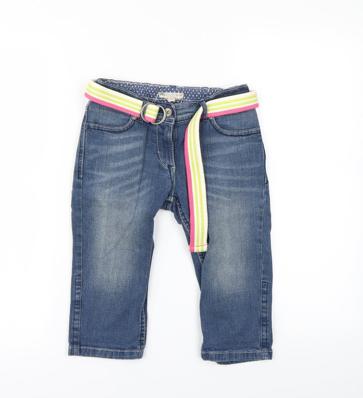 Indigo Girls Blue Straight Jeans Size 9 Years