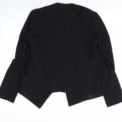 Divided Womens Black   Jacket Coat Size 8