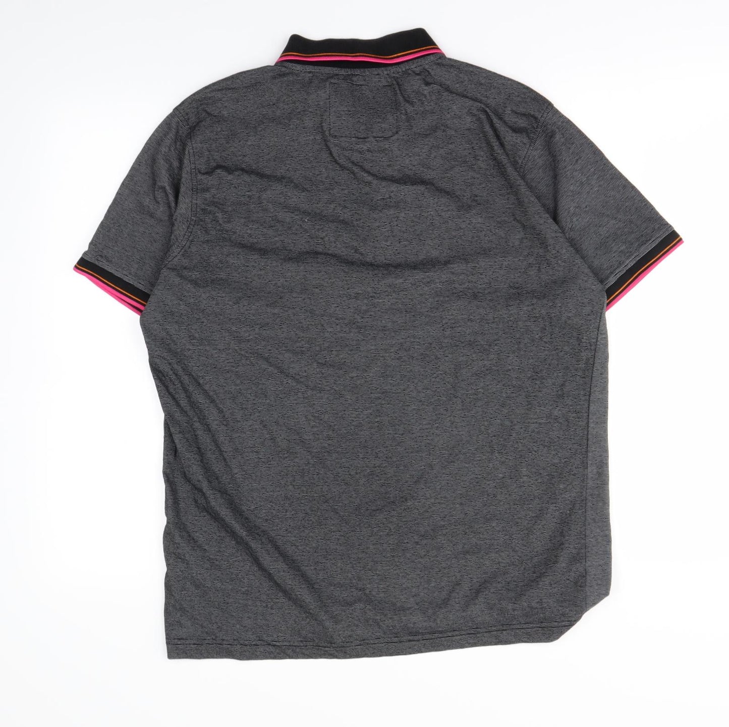 Urban Spirit Mens Black    Polo Size L