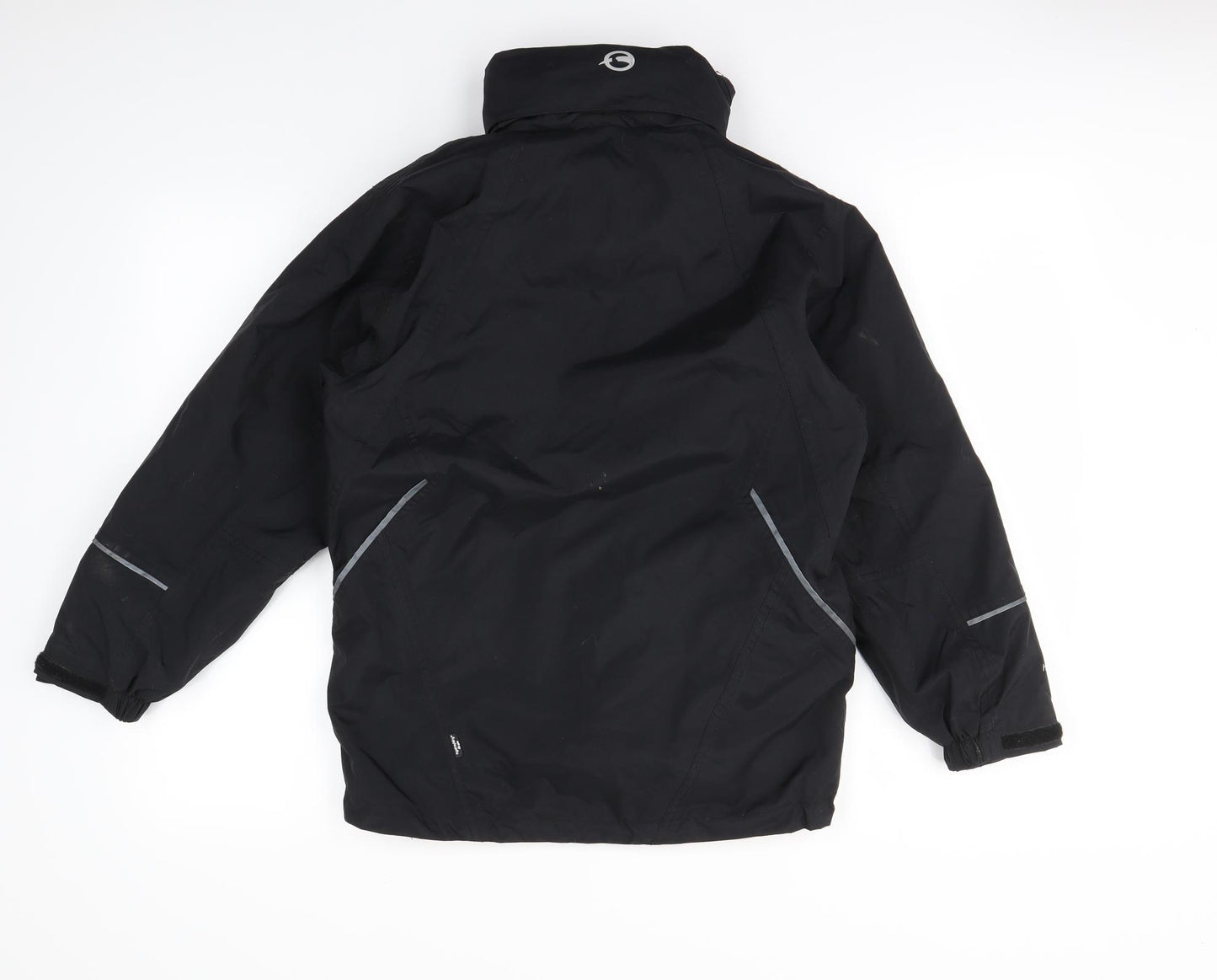 Sprayway Boys Black   Jacket Coat Size 10-11 Years