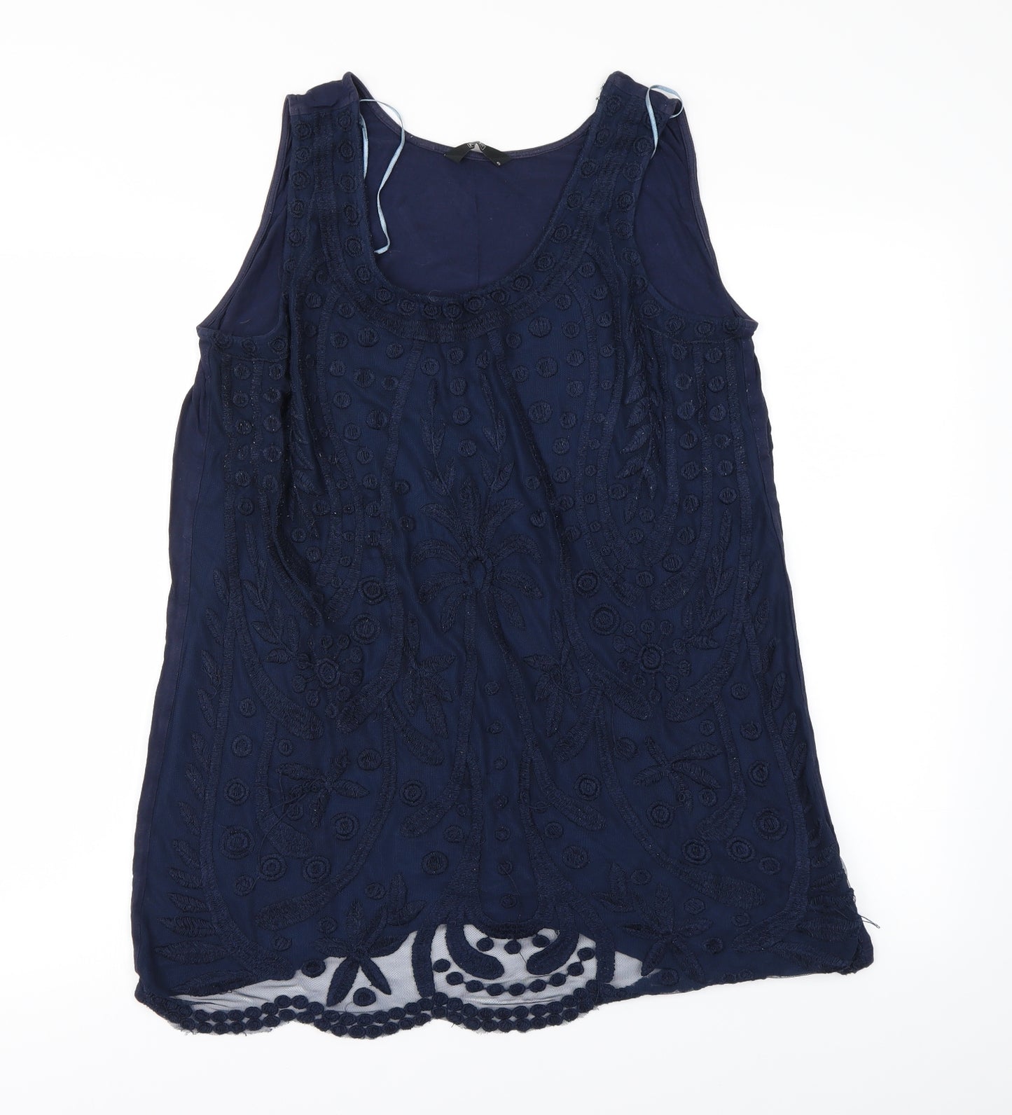F&F Womens Blue   Basic T-Shirt Size 16
