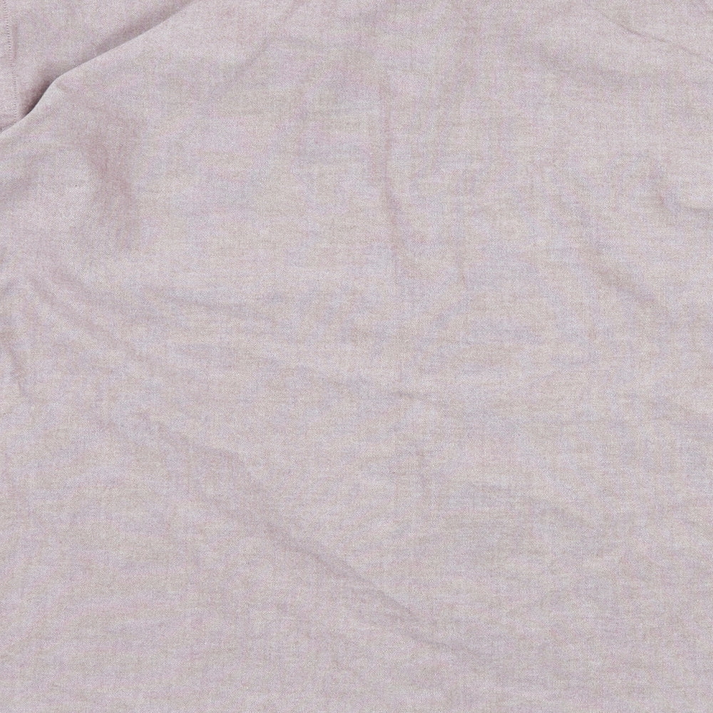 TU Mens Purple    Dress Shirt Size XL