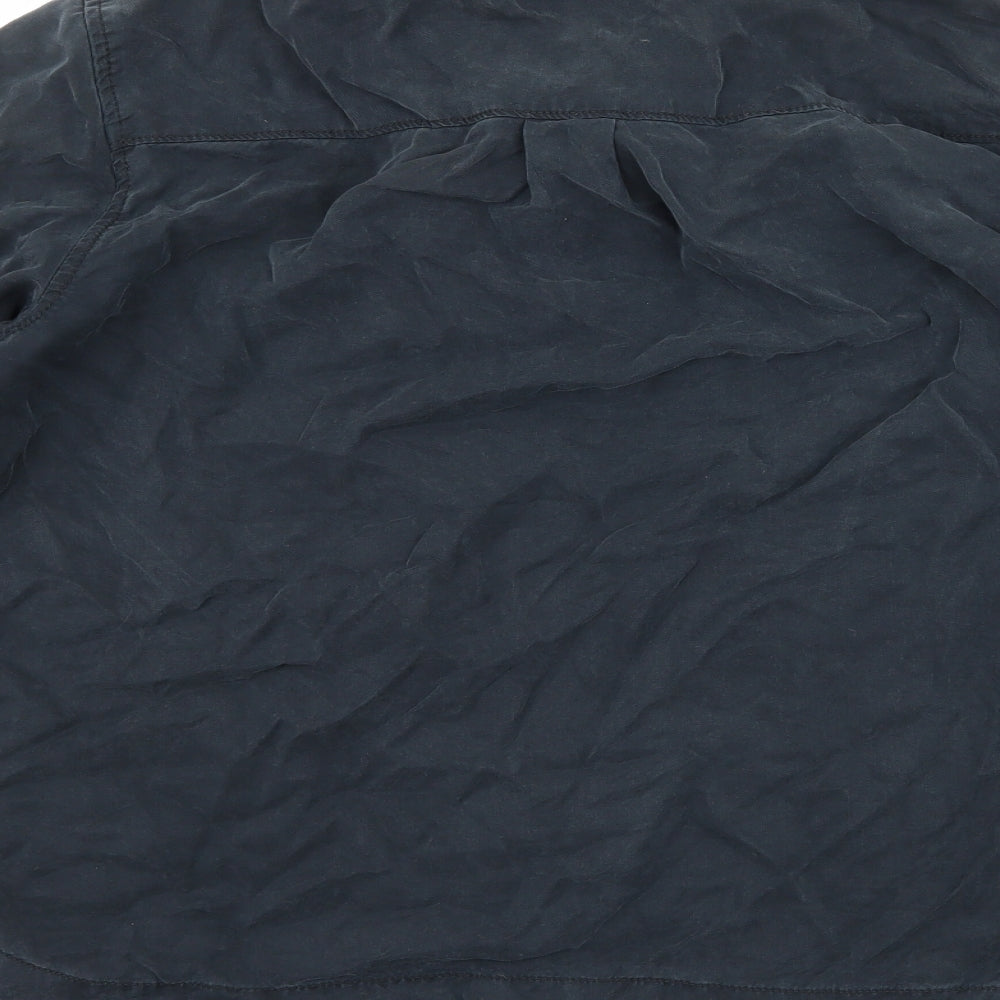 Gap Womens Black   Basic Button-Up Size L