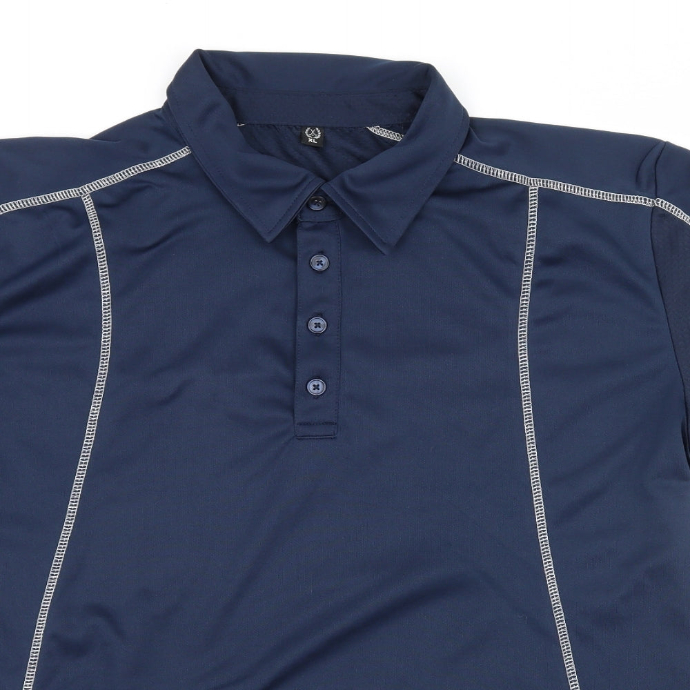 Preworn Mens Blue    Polo Size XL