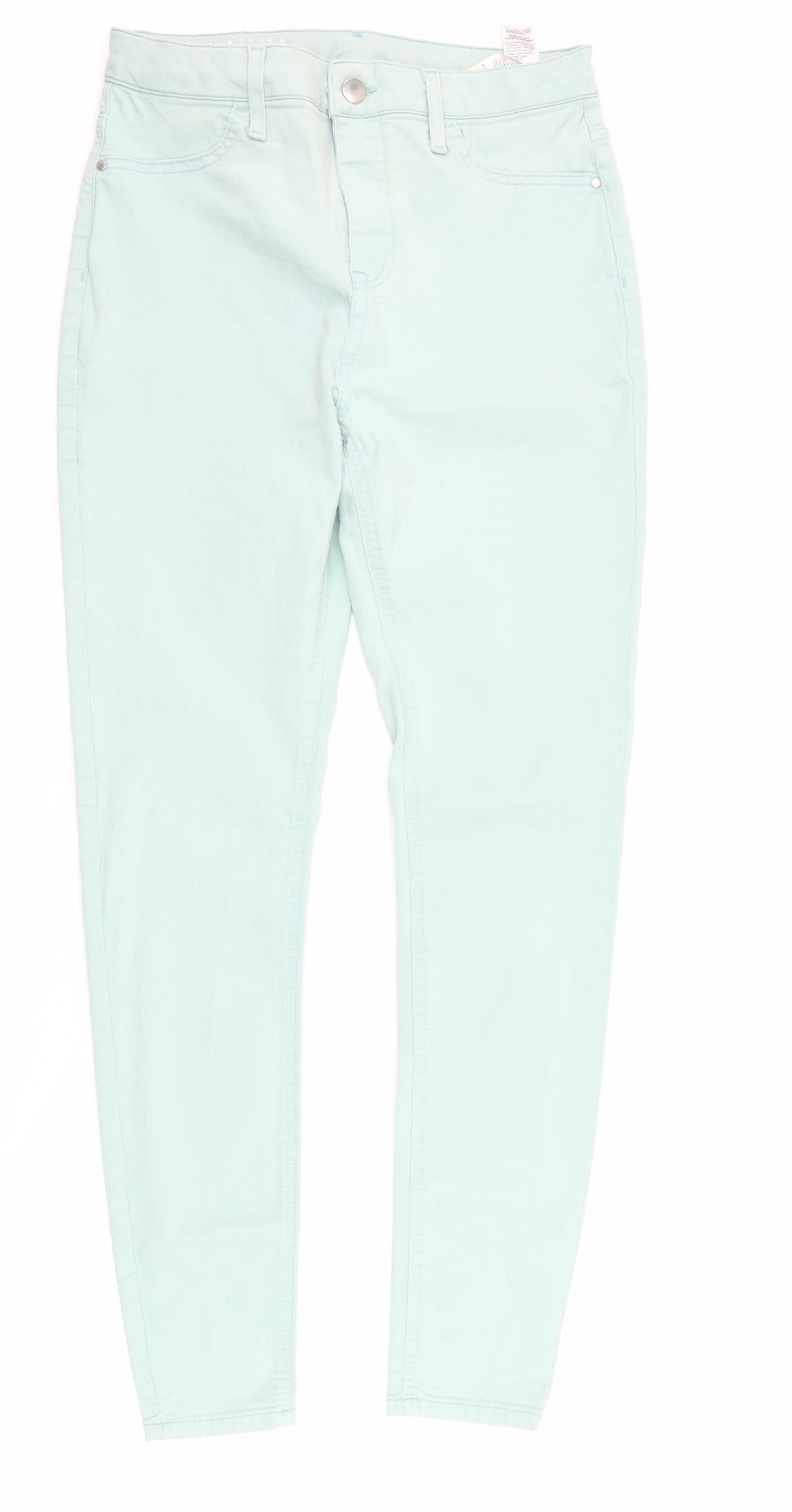 Marks and Spencer Womens Blue  Denim Skinny Jeans Size 12 L27 in