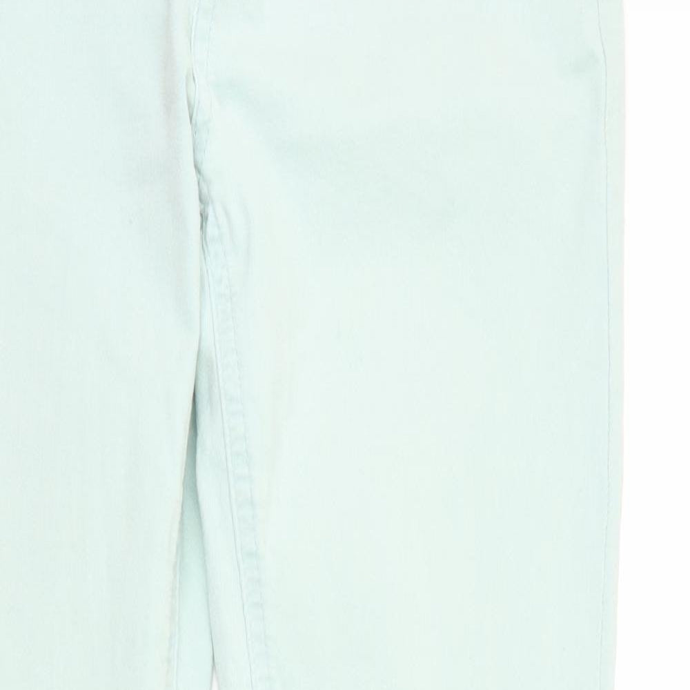 Marks and Spencer Womens Blue  Denim Skinny Jeans Size 12 L27 in