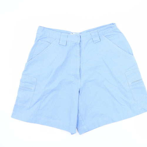 Joie de Vivre Womens Blue   Mom Shorts Size 32 in
