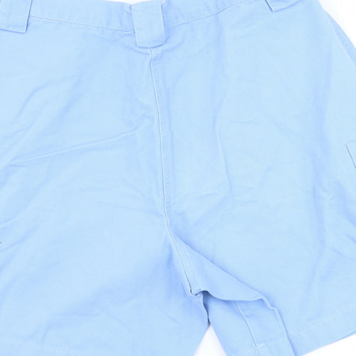 Joie de Vivre Womens Blue   Mom Shorts Size 32 in