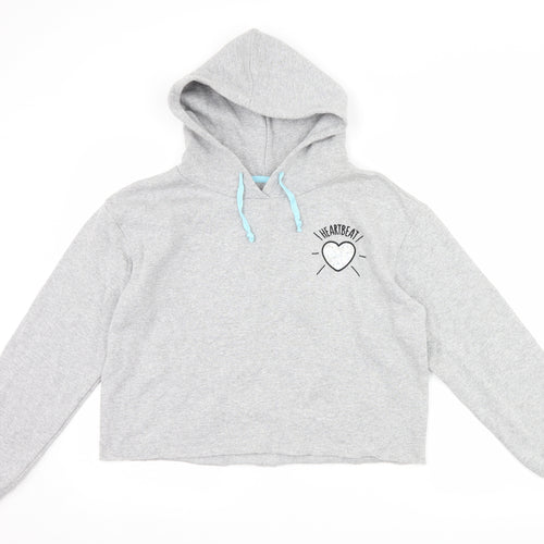 sugar dust Womens Grey   Pullover Hoodie Size L