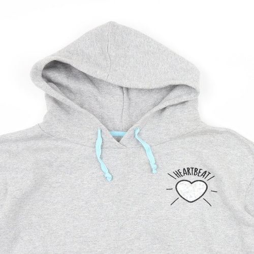 sugar dust Womens Grey   Pullover Hoodie Size L