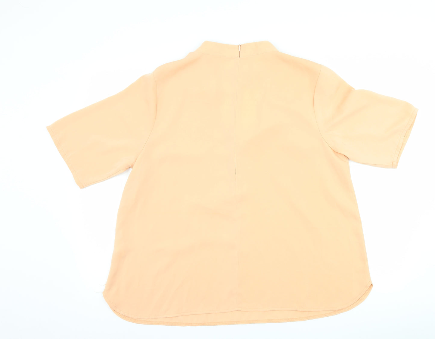 Boohoo Womens Pink   Basic Blouse Size 18