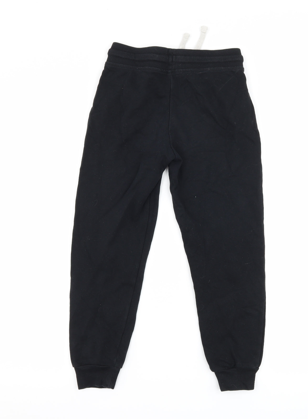 George Boys Black   Jogger Trousers Size 7-8 Years
