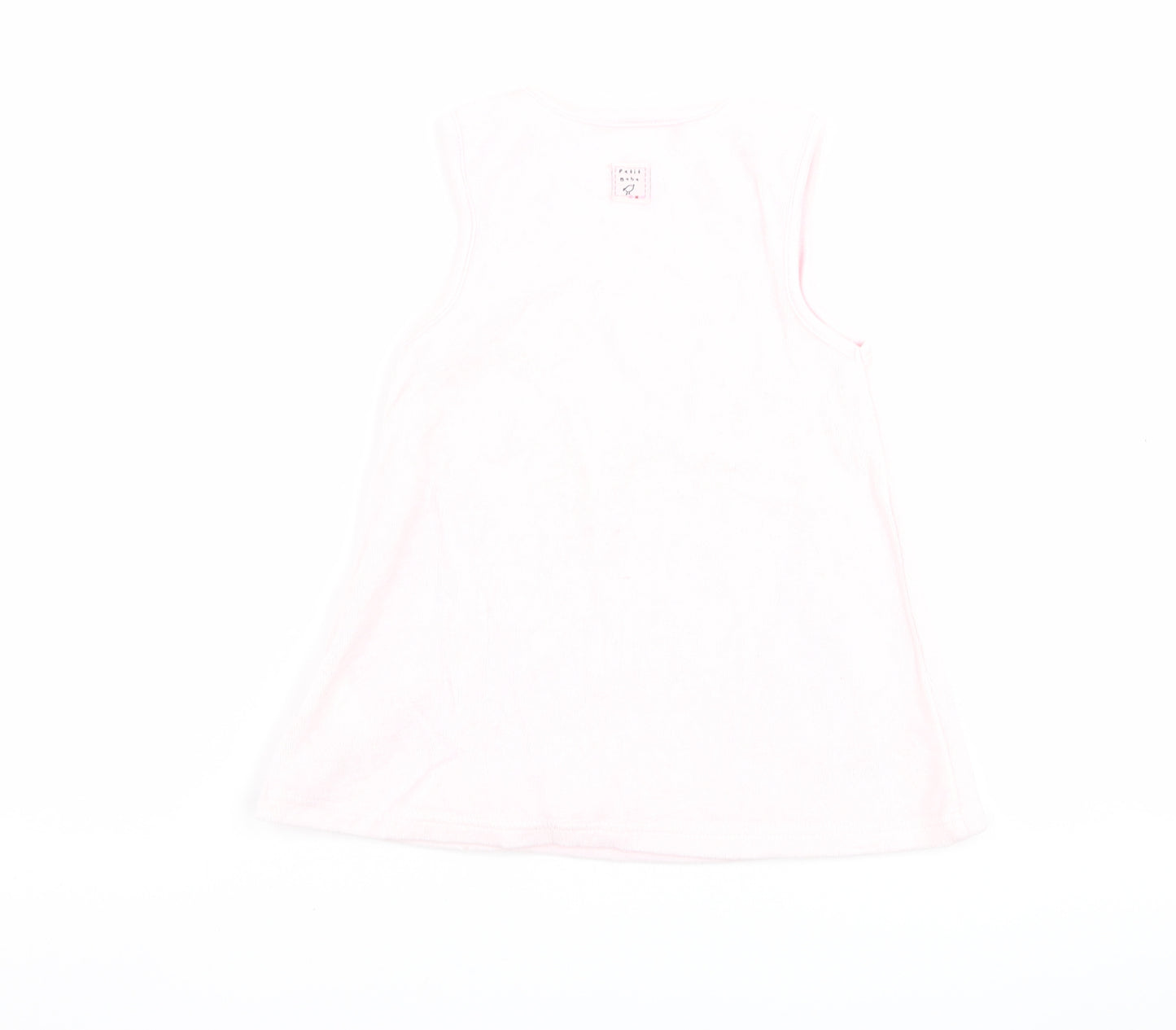 Marks and Spencer Girls Pink  Flannel A-Line  Size 3-6 Months  - graphic