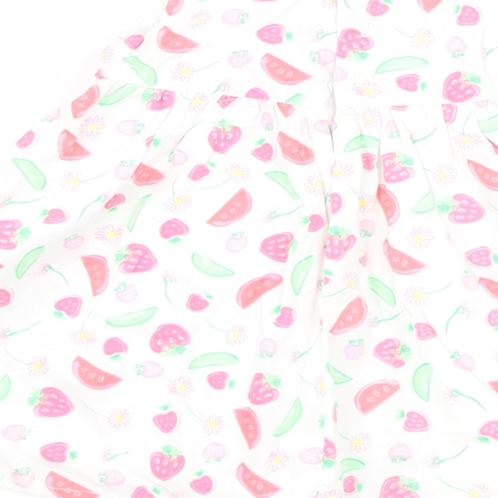 early days Girls White   Fit & Flare  Size 0-3 Months  - Fruit Print
