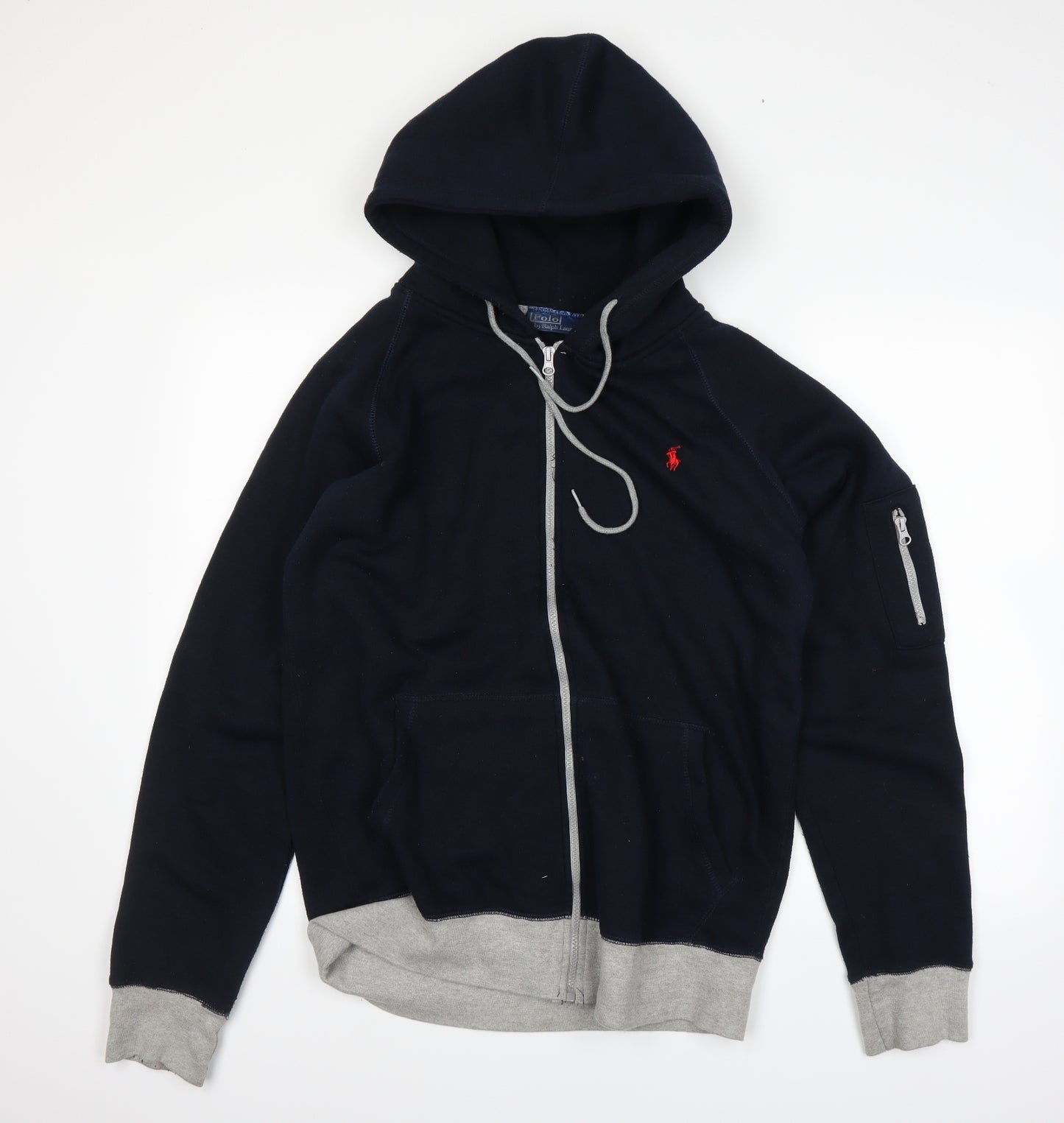 Polo Ralph Lauren Mens Blue   Pullover Hoodie Size L