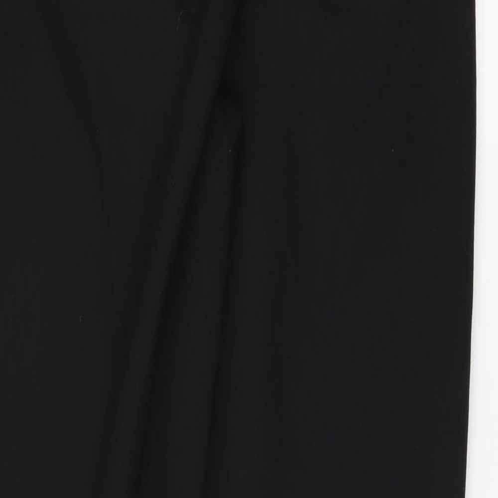Marks and Spencer Girls Black   Chino Trousers Size 14-15 Years