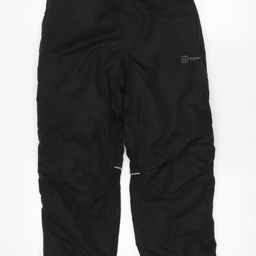 higear Boys Black   Snow Pants Trousers Size 11-12 Years