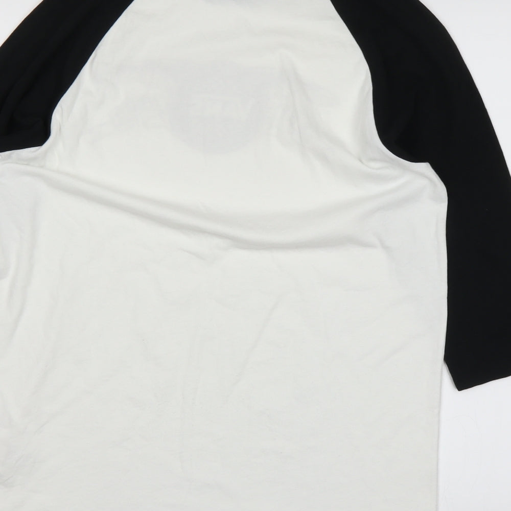 VANS Mens White    T-Shirt Size M