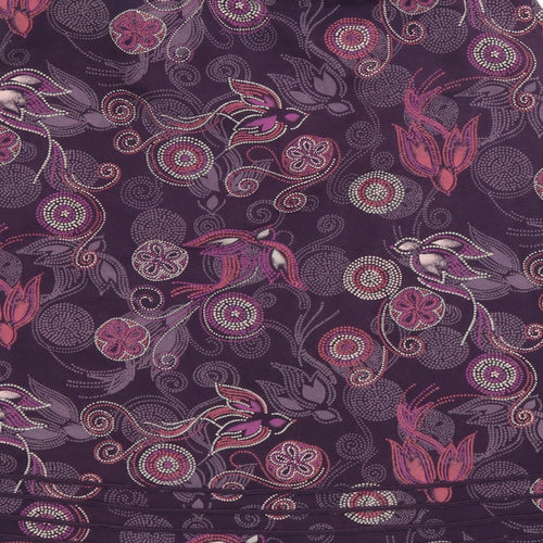 MANTRAY Womens Purple   A-Line Skirt Size 10