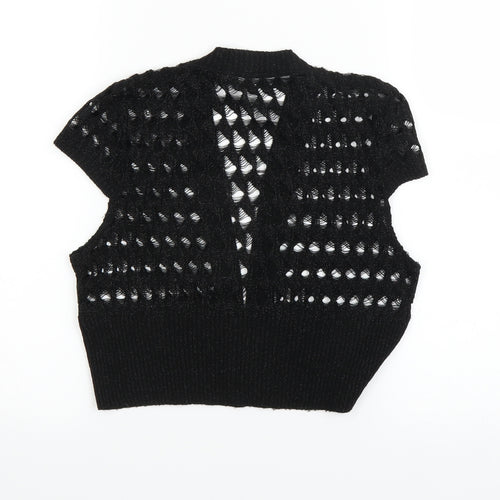 George Womens Black   Cardigan Jumper Size M