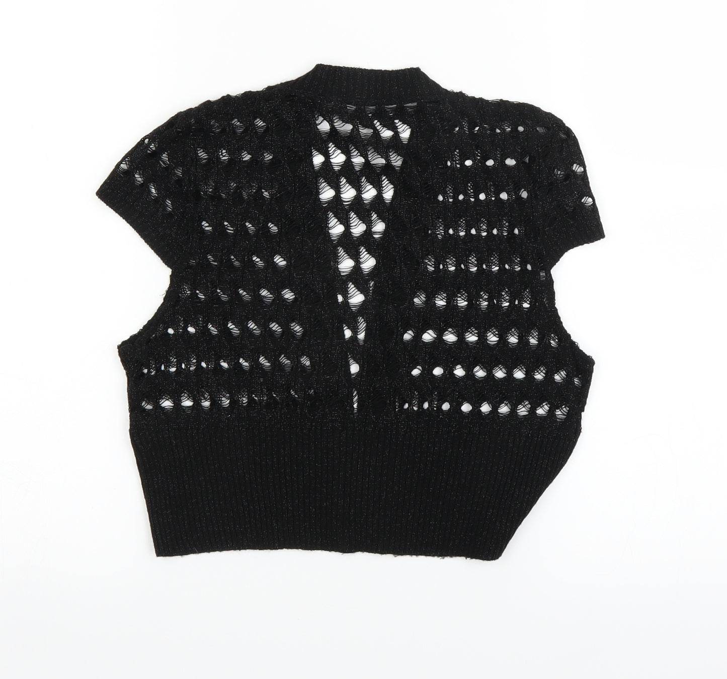 George Womens Black   Cardigan Jumper Size M
