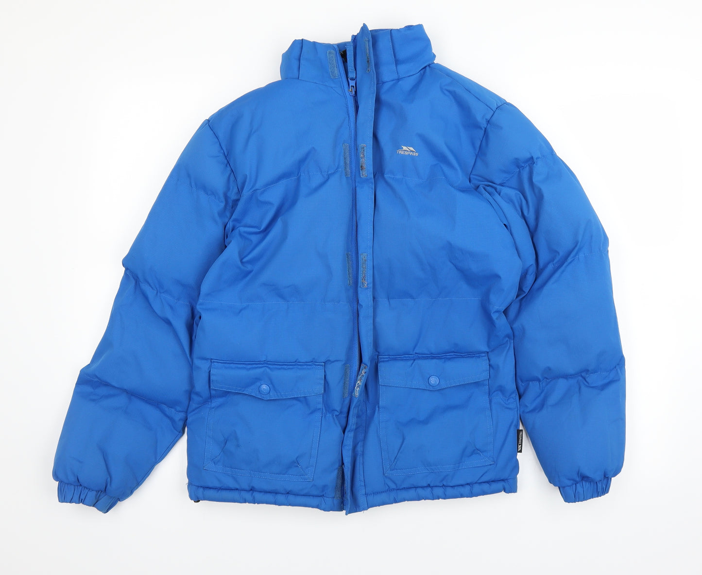 Tresspass Boys Blue   Puffer Jacket Coat Size 11-12 Years