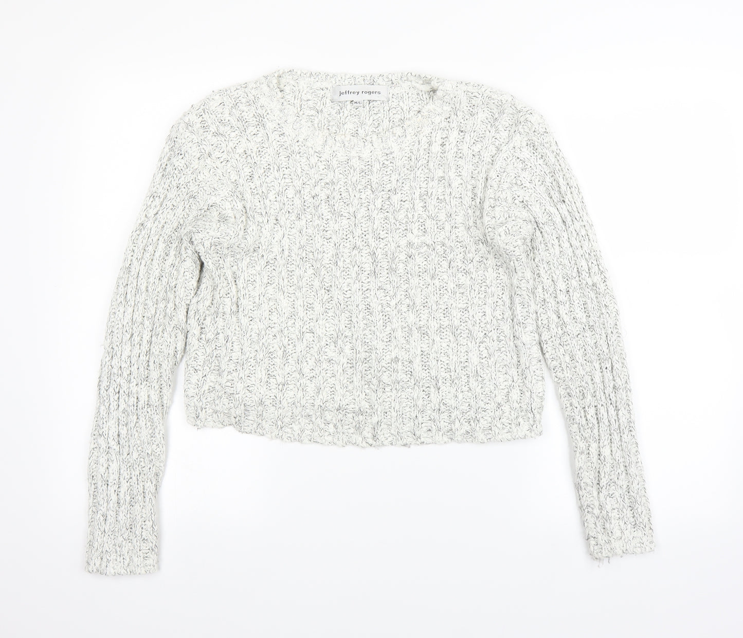 Jeffery rogers Womens White   Pullover Jumper Size M