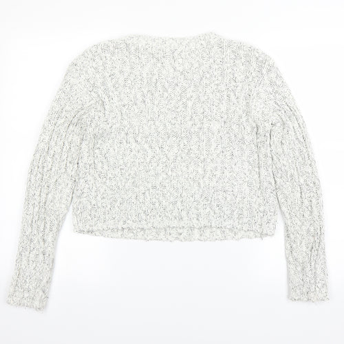 Jeffery rogers Womens White   Pullover Jumper Size M