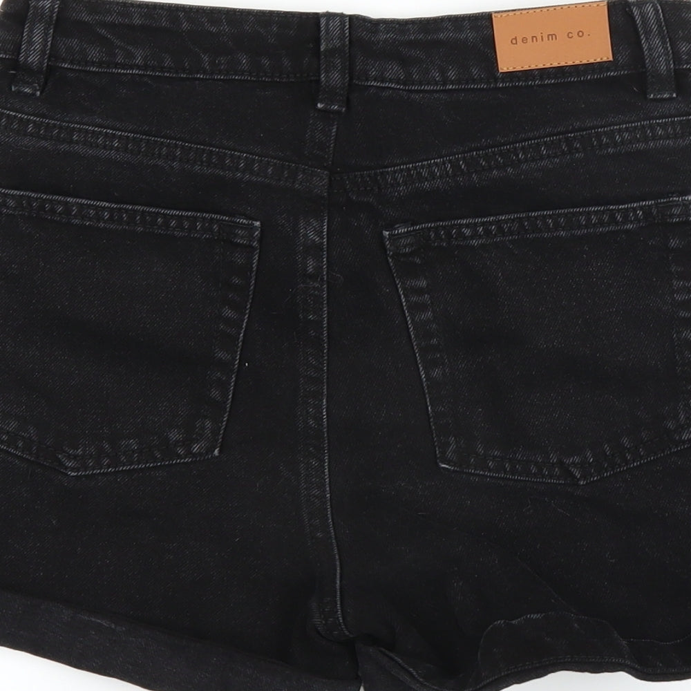 denimco Girls Black   Chino Shorts Size 10-11 Years