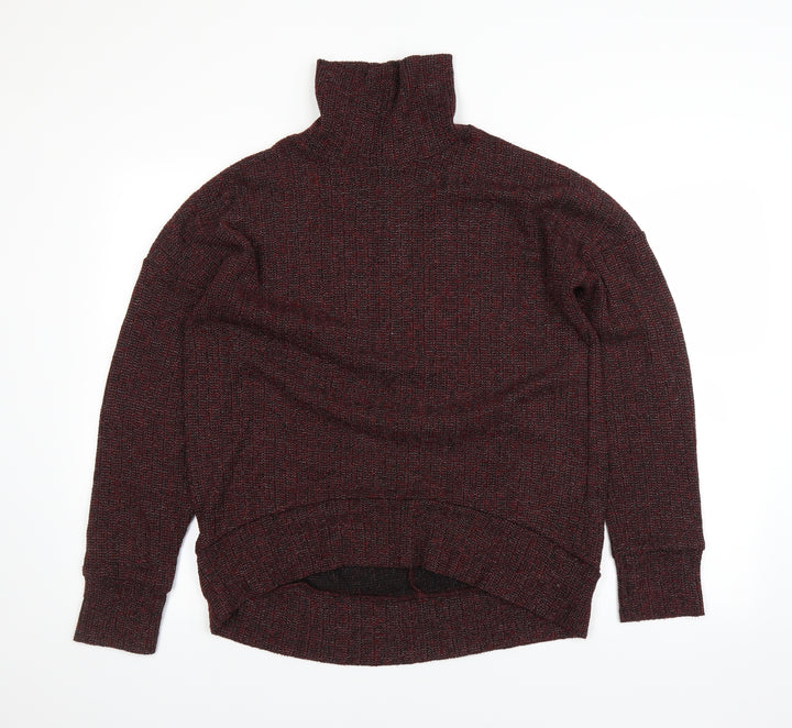 Topshop Womens Red Pullover Jumper Size 10